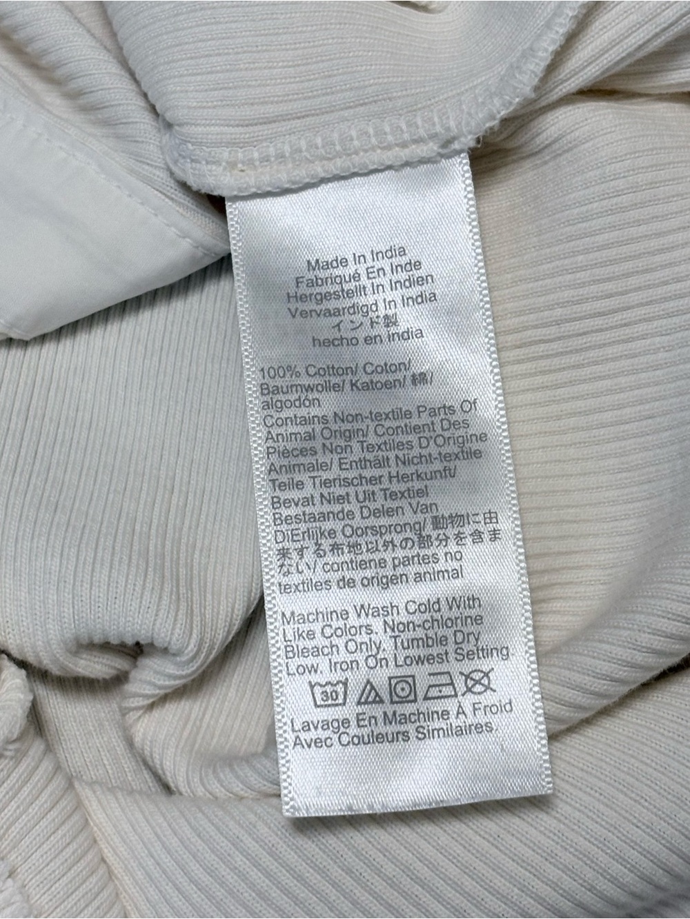 Madewell Ribbed Button Front Cardigan - Picture 8 of 8